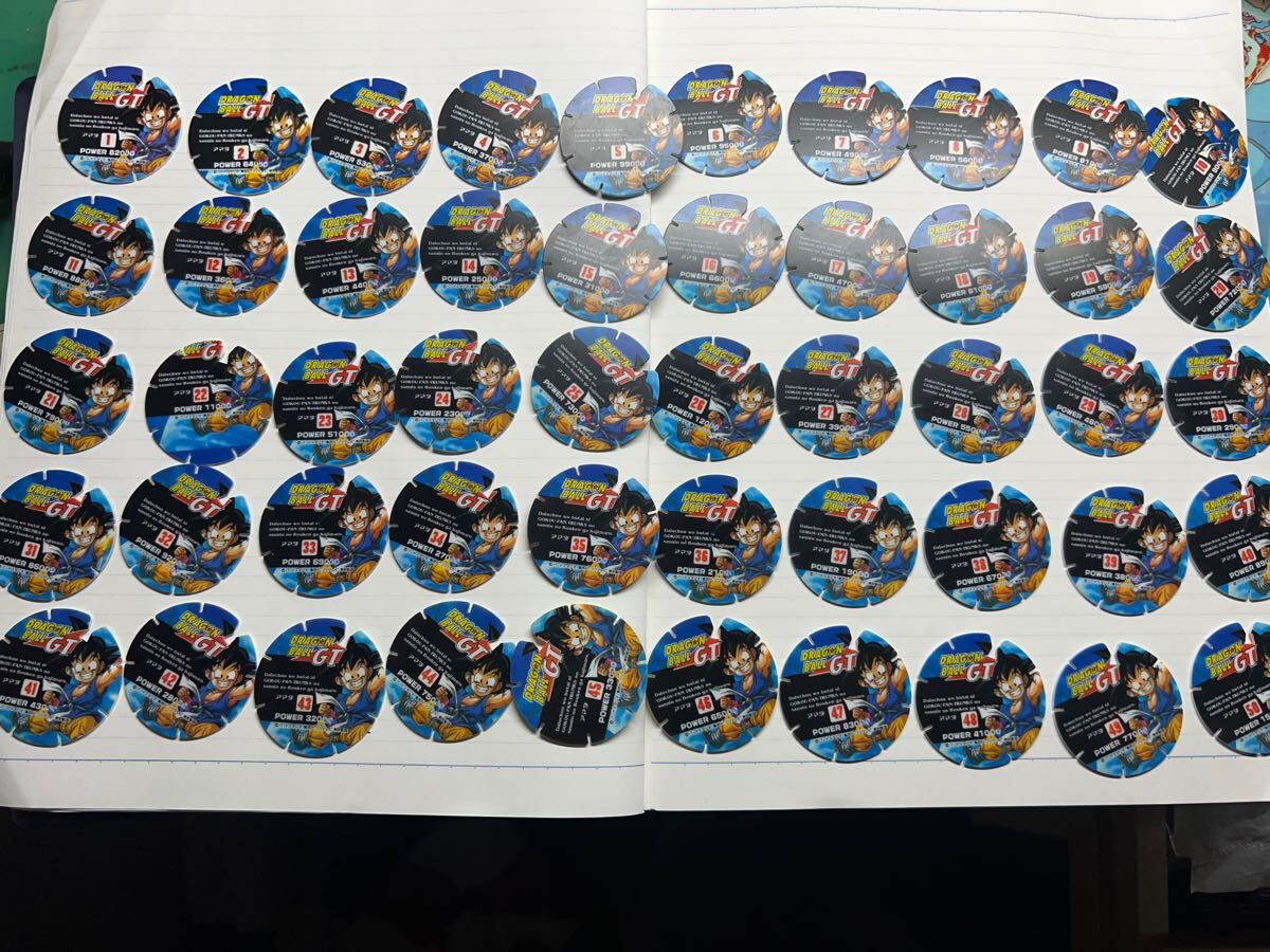 当時物 アマダ ドラゴンボールGT メガタゾver メンコ 50種類 当時物 アマダ ドラゴンボールGT メガタゾver メンコ 50種類