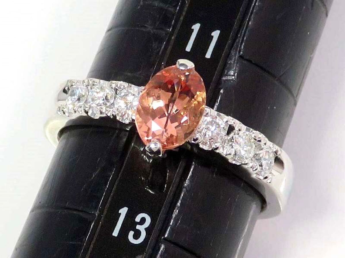SEIKO JEWELRY セイコージュエリー Pt900 インペリアルトパーズ0 SEIKO JEWELRY セイコージュエリー Pt900 インペリアルトパーズ0