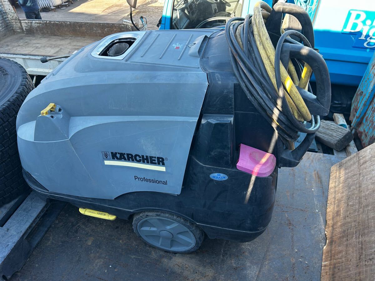 ケルヒャー KARCHER 温水高圧洗浄機 HDS 10/19-4M 業務用 50Hz 現状品