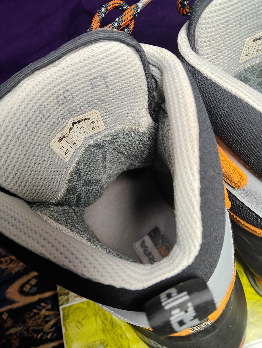 超美品 スカルパ SCARPA トリオプロ GTX EU40 登山靴 雪山 超美品 スカルパ SCARPA トリオプロ GTX EU40 登山靴 雪山