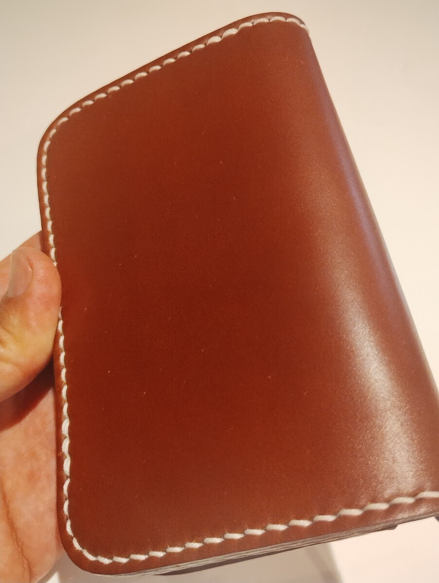 新品 未使用 コードバン 大輔レザー ミドルウォレット 財布 革 新品 未使用 コードバン 大輔レザー ミドルウォレット 財布 革