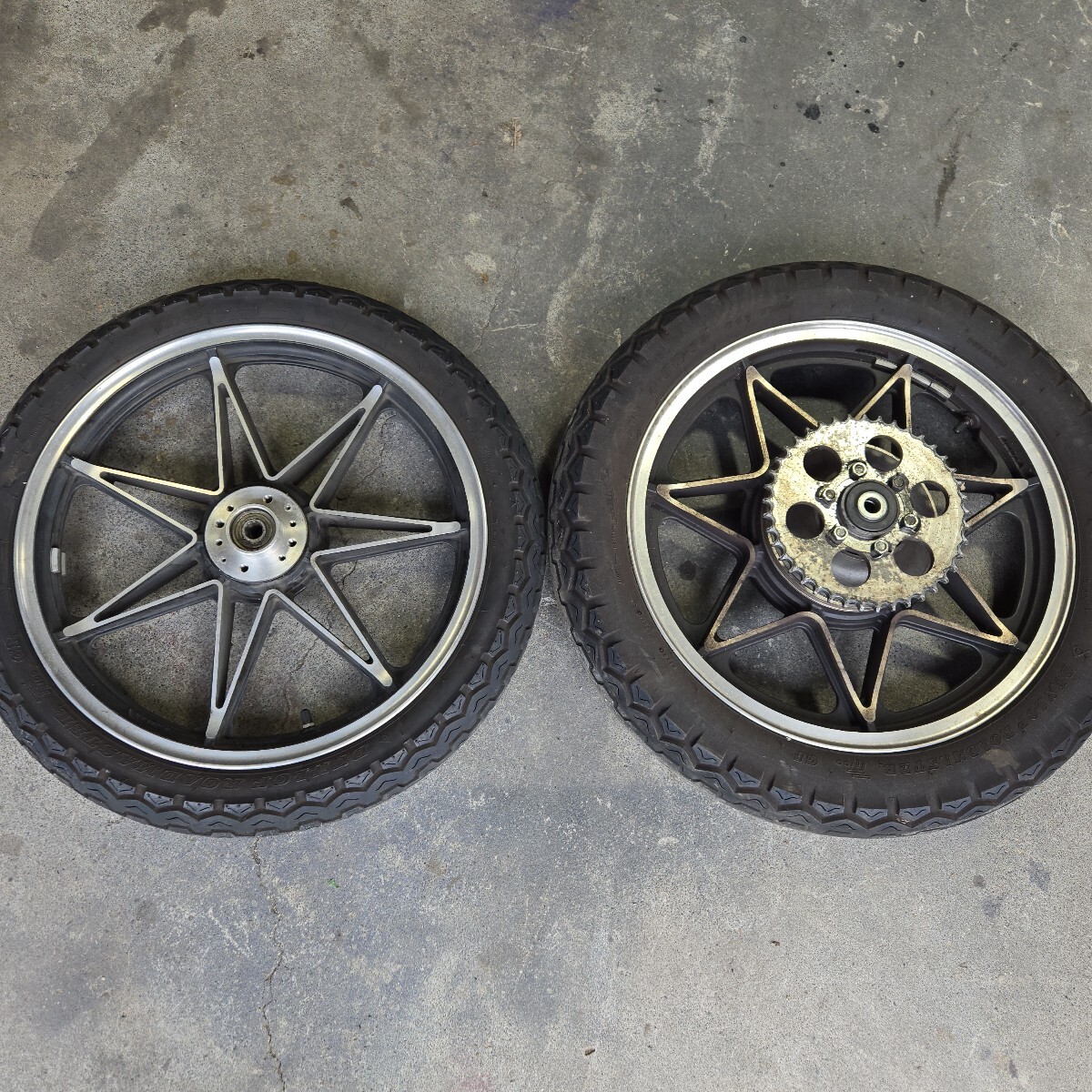 カワサキ KH250 KH400 BEETキャストホイ―ル