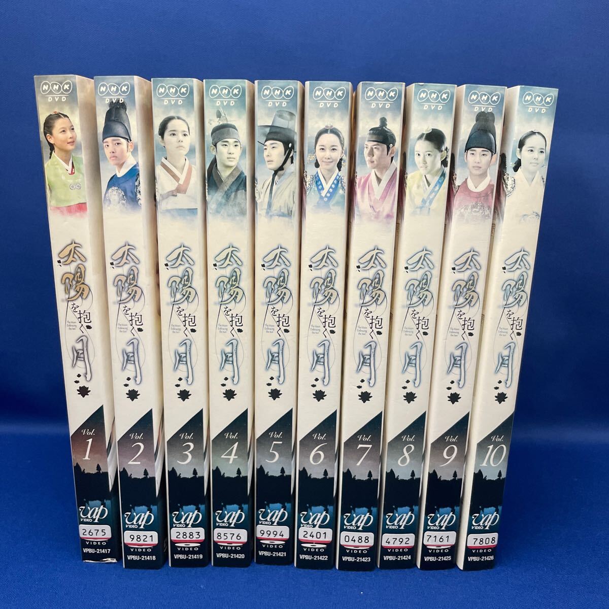 【DVD】太陽を抱く月 1-10巻 全巻セット 韓流 韓國ドラマ レンタル落ち/ キム?ユジョン/ ヨ?ジング/ イ?ミノ/ キム?ソヒョン/ NHK