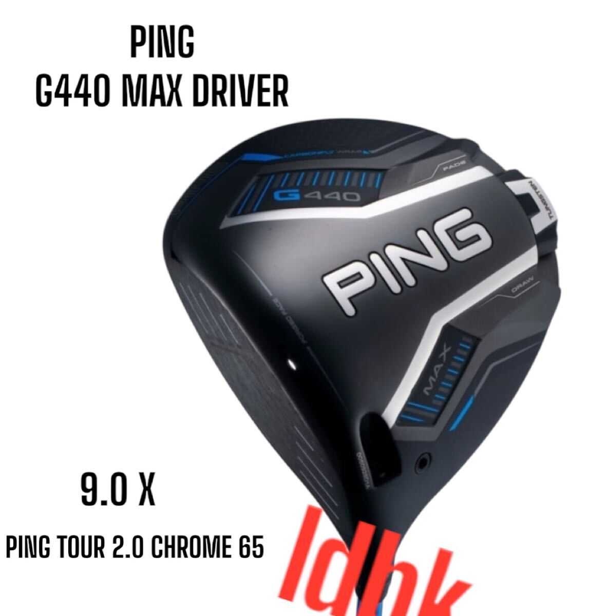 PING ピン G440 MAX ドライバー 9.0 X PING TOUR 2.0 CHROME 65 PING ピン G440 MAX ドライバー 9.0 X PING TOUR 2.0 CHROME 65