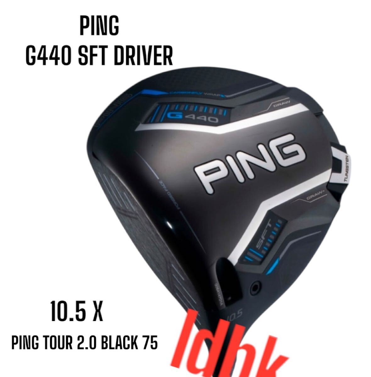 PING ピン G440 SFT ドライバー 10.5 X PING TOUR 2.0 BLACK 75 PING ピン G440 SFT ドライバー 10.5 X PING TOUR 2.0 BLACK 75