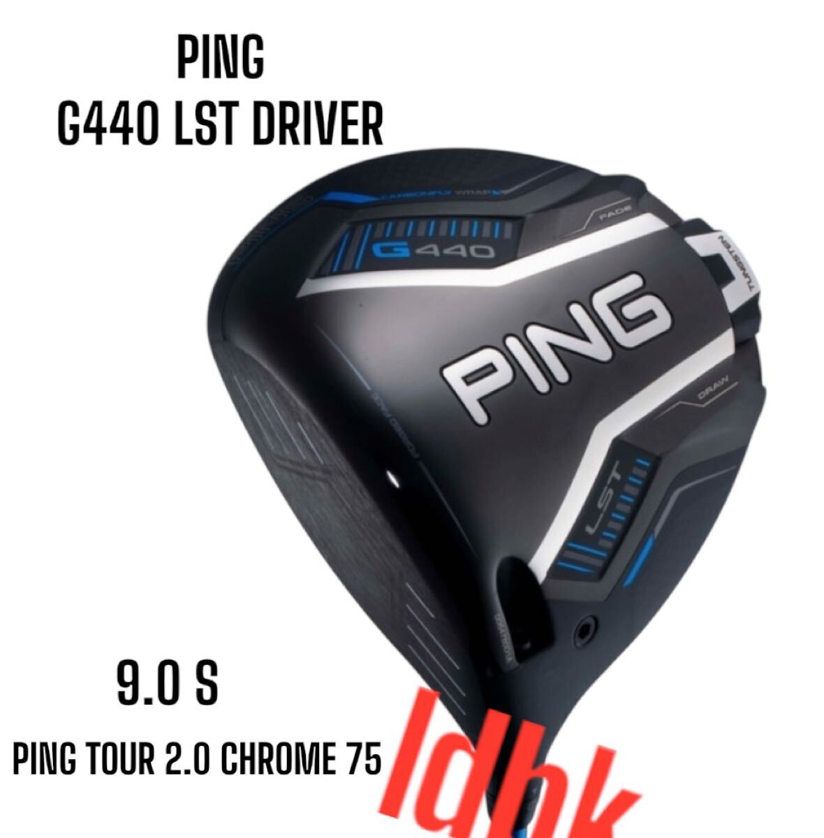 PING ピン G440 LST ドライバー 9.0 S PING TOUR 2.0 CHROME 75 PING ピン G440 LST ドライバー 9.0 S PING TOUR 2.0 CHROME 75