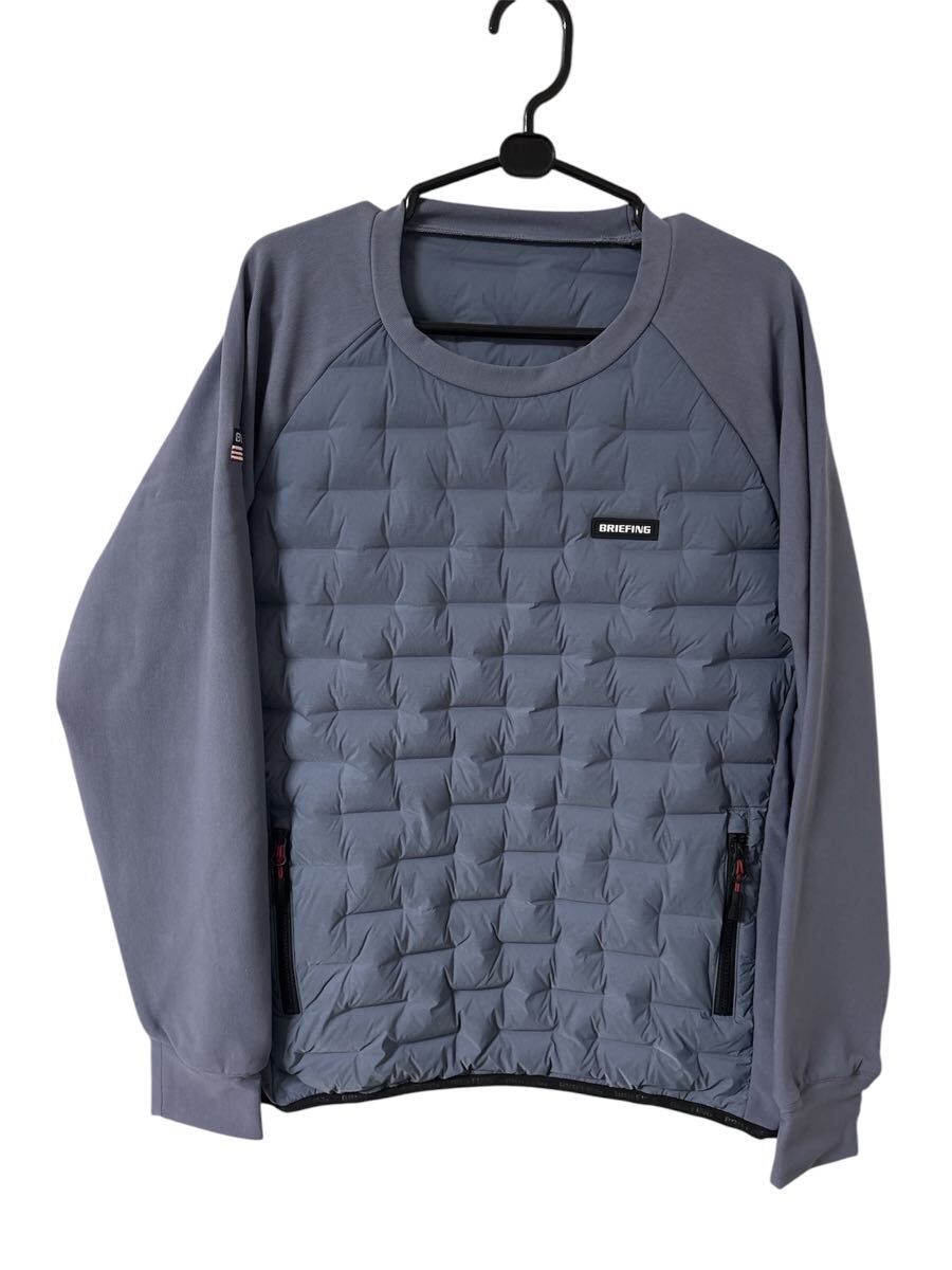 BRIEFING GOLF ブリーフィング ゴルフウェア HYBRID DOWN CREW BRIEFING GOLF ブリーフィング ゴルフウェア HYBRID DOWN CREW