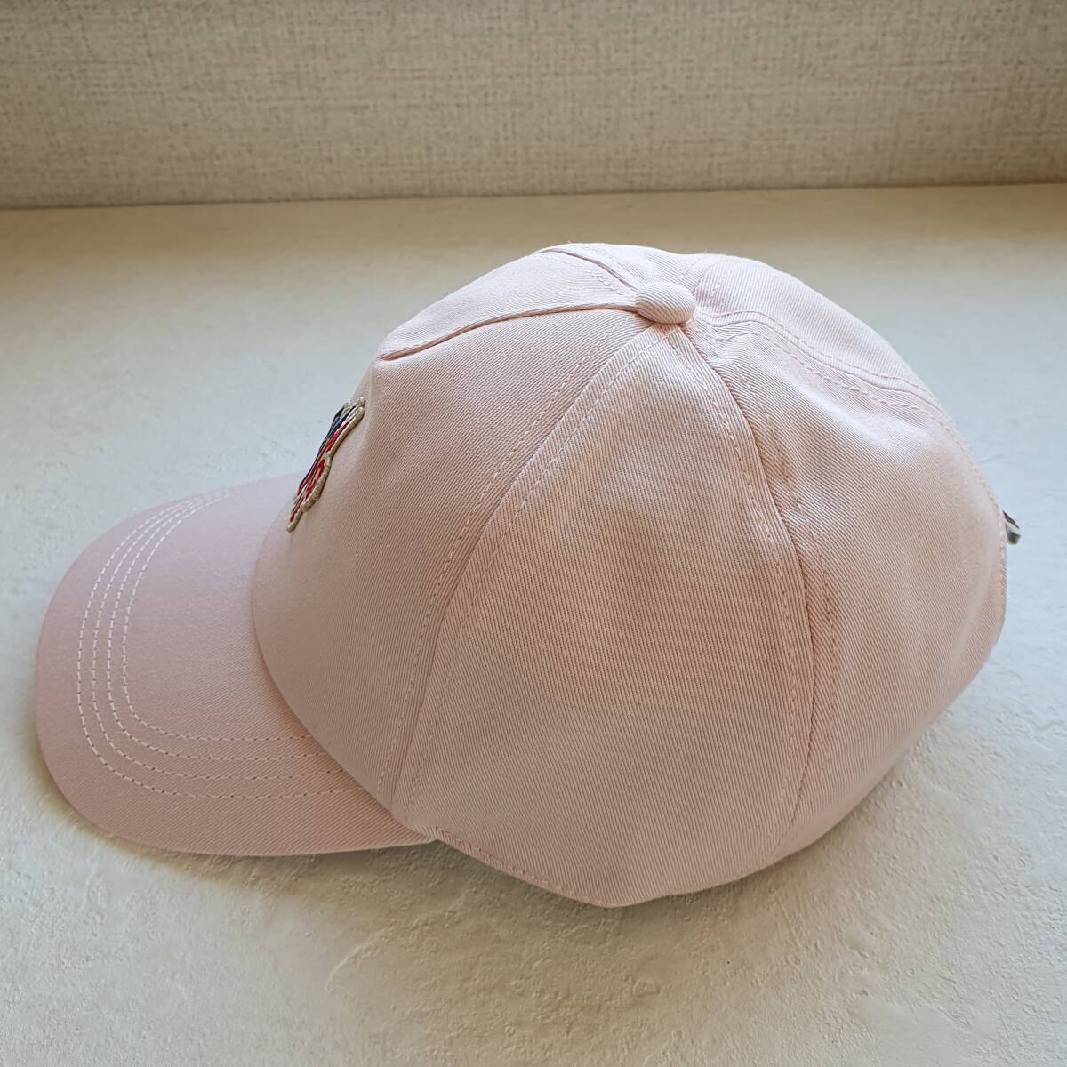 関税込☆Moncler Grenoble ロゴ パッチベースボールキャップ 新品・未使用】Moncler Grenoble ロゴ パッチベースボール