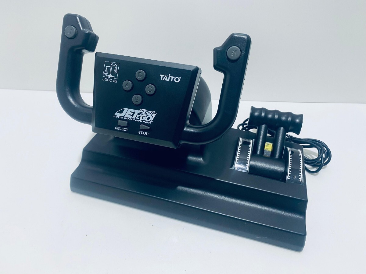 プレイステーション専用 JETでGO！コントローラTAITO タイトー プレステ SONY ジェットでGO 動作品/ 動作確認済 (P-27)