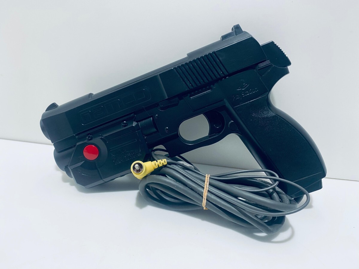 プレイステーション namco ナムコ Guncon ガンコン PlayStation用銃型コントローラ PS1 NPC-103 動作未確認 (P-31)