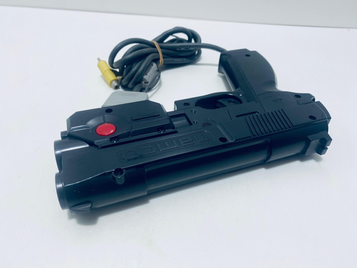  PlayStation namco Namco Guncon gun темно синий PlayStation для ружье type управление PS1 NPC-103 работоспособность не проверялась (P-31)