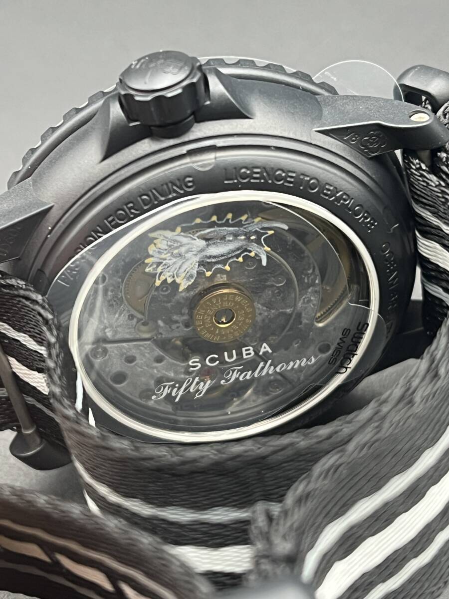 20030) 【美品】Blancpain x Swatch ブランパン スウォッチ 20030) 【美品】Blancpain x Swatch ブランパン スウォッチ