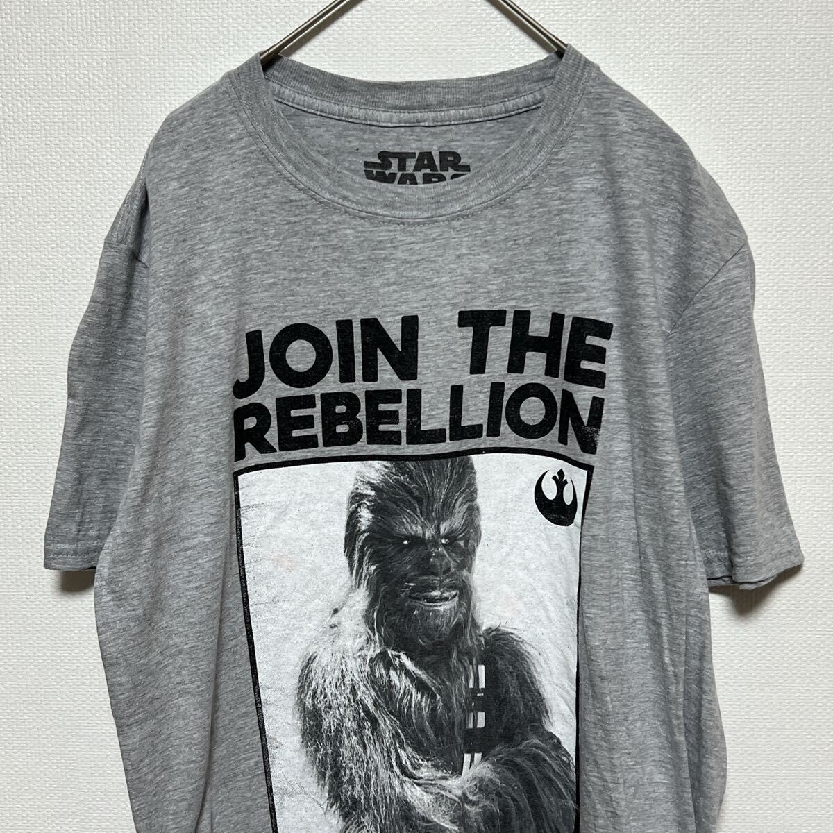 スターウォーズ　star wars 半袖Tシャツ　チューバッカ　ビッグプリント　ムービーTシャツ　映画　サイズM