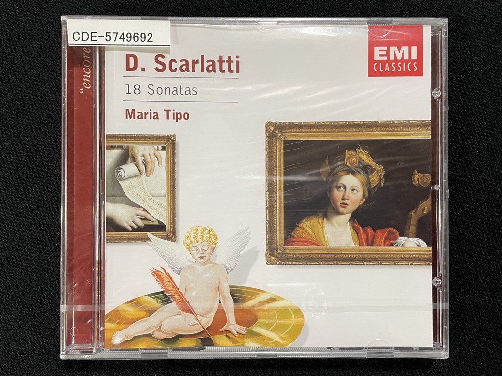 ｊΨ*　【未開封】　D.Scarlatti　18 Sonatas　Maria Tipo　D.スカルラッティ　EMIクラシックス　音楽CD　/N-E02