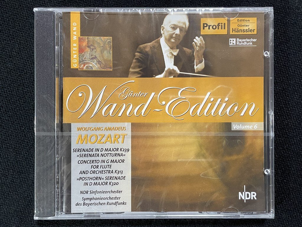 ｊΨ*　【未開封】　MOZART　モーツァルト　ギュンター・ヴァント　Volume6　クラシック　音楽CD　/N-E05