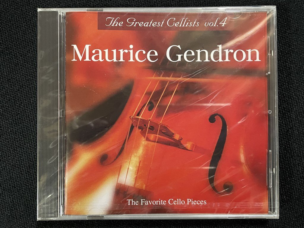 ｊΨ*　【未開封】　偉大なるチェリスト　4　モーリス・ジャンドロン　クラシック　音楽CD　/N-E05①