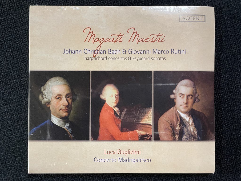 ｊΨ*　【未開封】　Mozart's Macshi　Johann Christian Bach　Giovanni Marco Rutini　モーツァルト　ルティーニ　クラシック/N-E05①