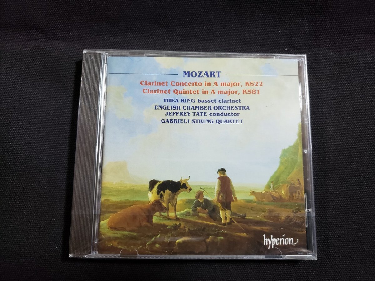 ｈΨ* 【未開封CD】　MOZART　Clarinet Concerto in A major、K622　Clarinet Quintet in A major、K581　/K-A09