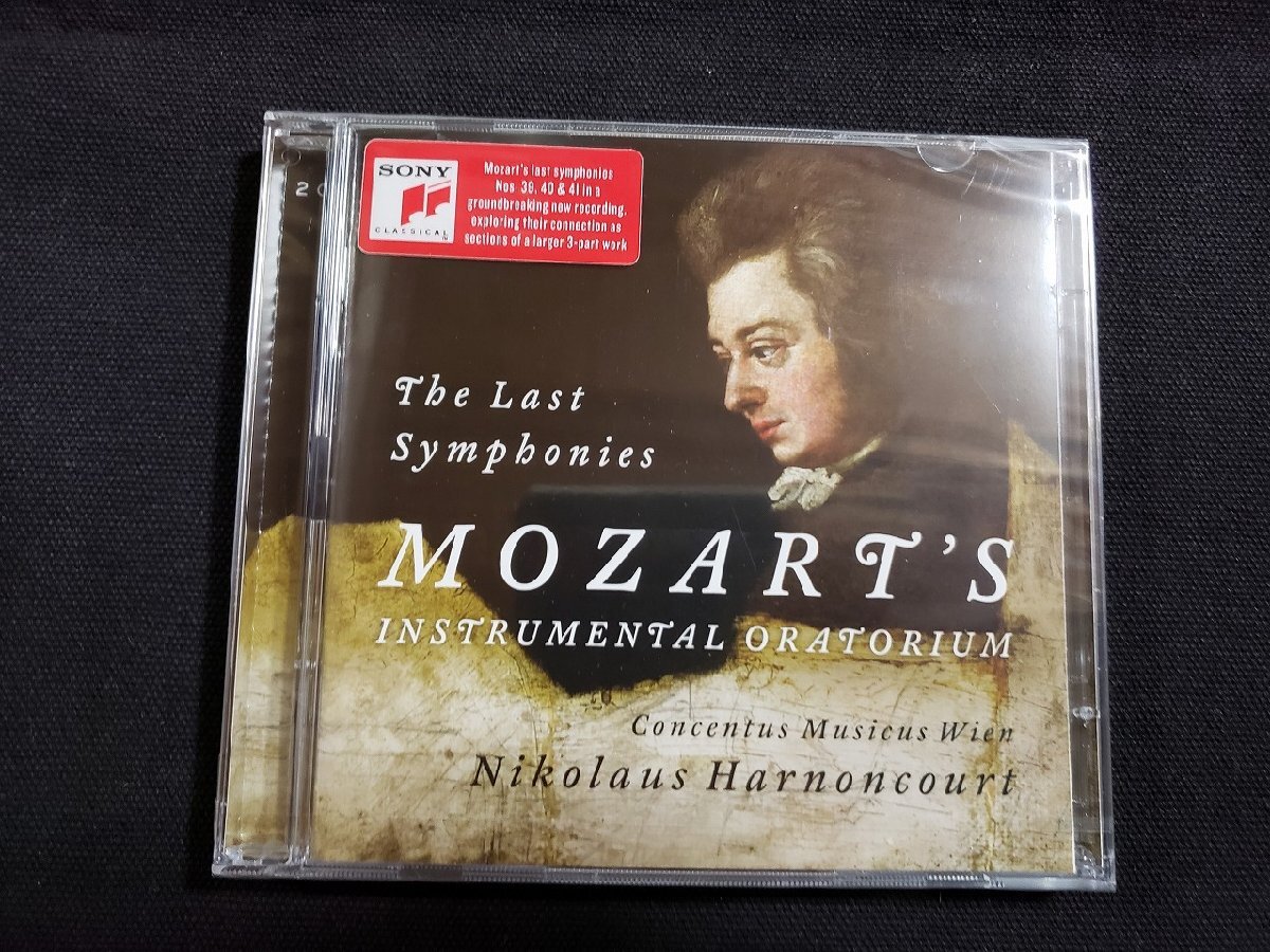 ｈΨ* 【未開封CD】　The Last Symphonies　MOZART　INSTRUMENTAL ORATORIUM　Nikolaus Harnoncourt　/K-A09