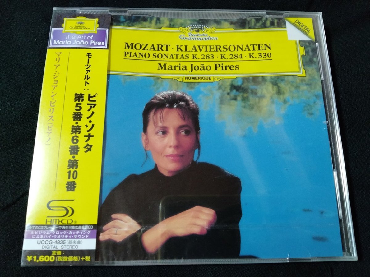 ｖΨ*【未開封CD】モーツァルト ピアノ・ソナタ第5番・第6番・第10番　マリア・ジョアン・ピリス/G06