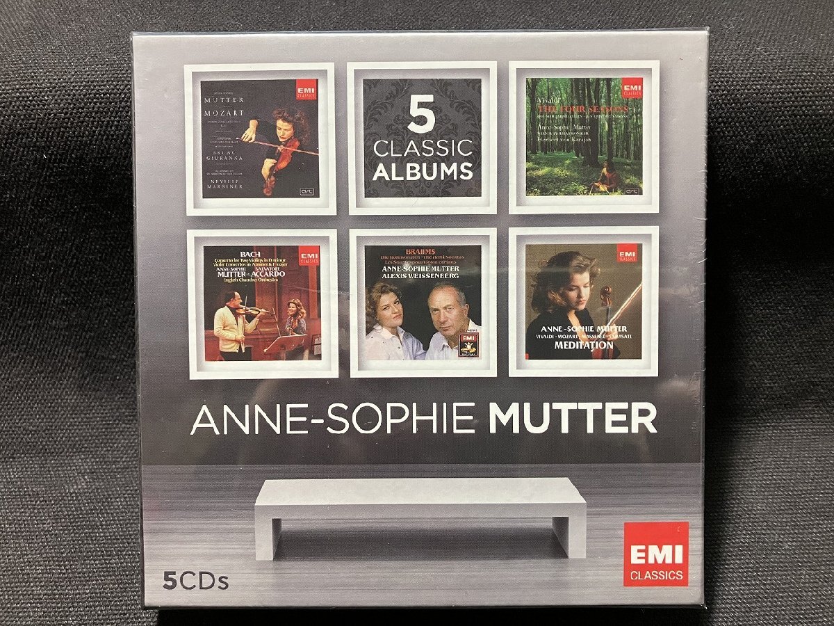 ｇΨΨ　【未開封CD】　ANNE-SOPHIE　MUTTER　CLASSIC ALBUMS　5CD　 /A24-29