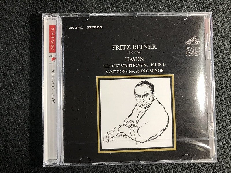 ｗΨ* 【未開封CD】 HAYDN:SYMPHONIES No.101 THE CLOCK&NO.95　FRITZ REINER＆HIS SYMPHONY ORCHESTRA　ハイドン / F22②