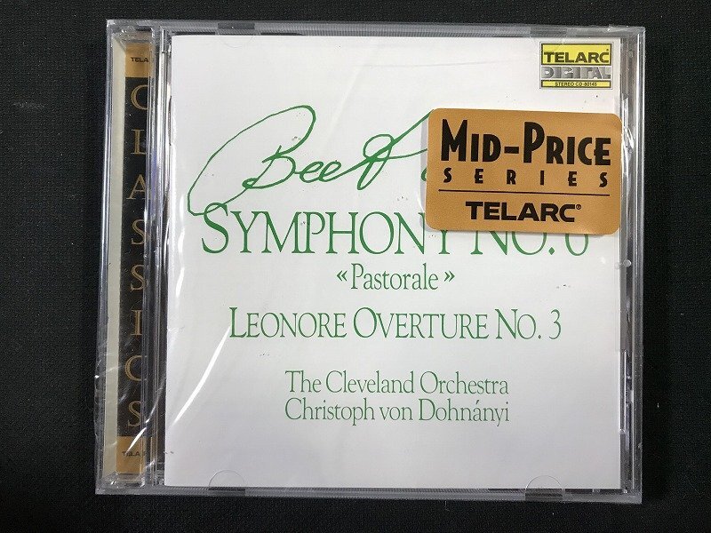 ｗΨ* 【未開封CD】 Classics -Beethoven: Symphony no 6, etc /クリーヴランド管弦楽団 、クリストフ・フォン・ドホナーニ /F22③