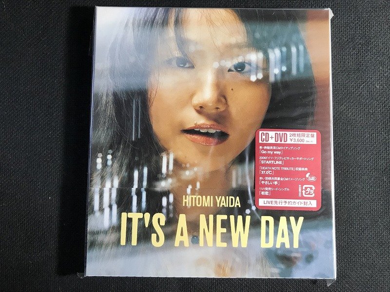 ｗΨ* 【未開封CD】 矢井田瞳　IT'S A NEW DAY　2枚組限定盤　CD+DVD　音楽CD /F22②