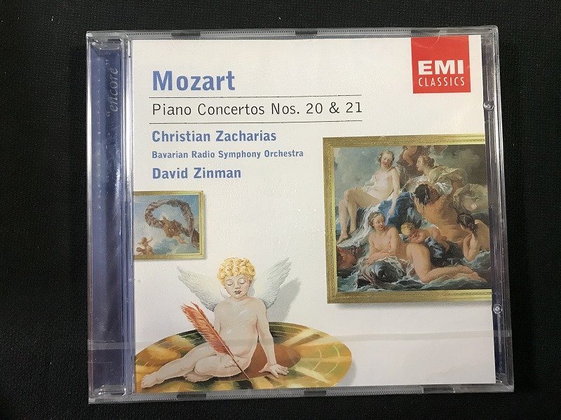 ｗΨ* 【未開封CD】 Mozart: Piano Concertos no 20 & 21 /Zacharias, Zinman / F24①
