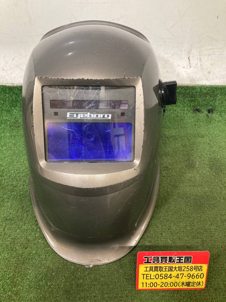 【中古品】★スズキッド(SUZUKID) 液晶式自動遮光溶接面 アイボーグアルファ2 EB-200A2 ITC7BH438GEY