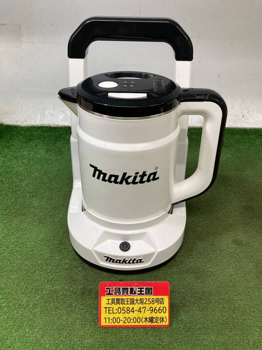 【中古品】★makita(マキタ) 18v+18v/36v充電式ケトル 白(本体のみ) KT360DZW ITKCPLZ2CFMO