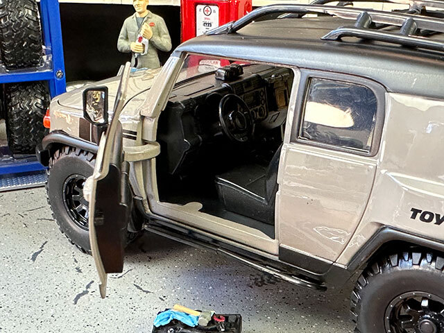 Jada Toyota FJ Cruiser литье под давлением Mini автомобильные шины & колесо комплект имеется 1/24 шкала ( Sand ) american смешанные товары 