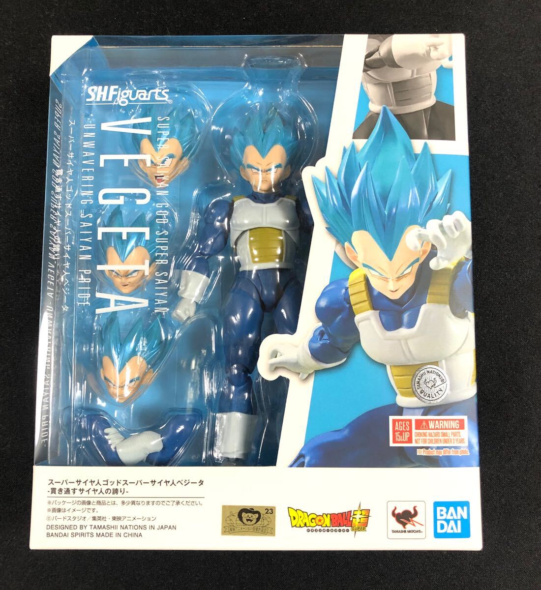 S.H.Figuartsスーパーサイヤ人ゴッドスーパーサイヤ人ベジータ-貫き通すサイヤ人の誇り-