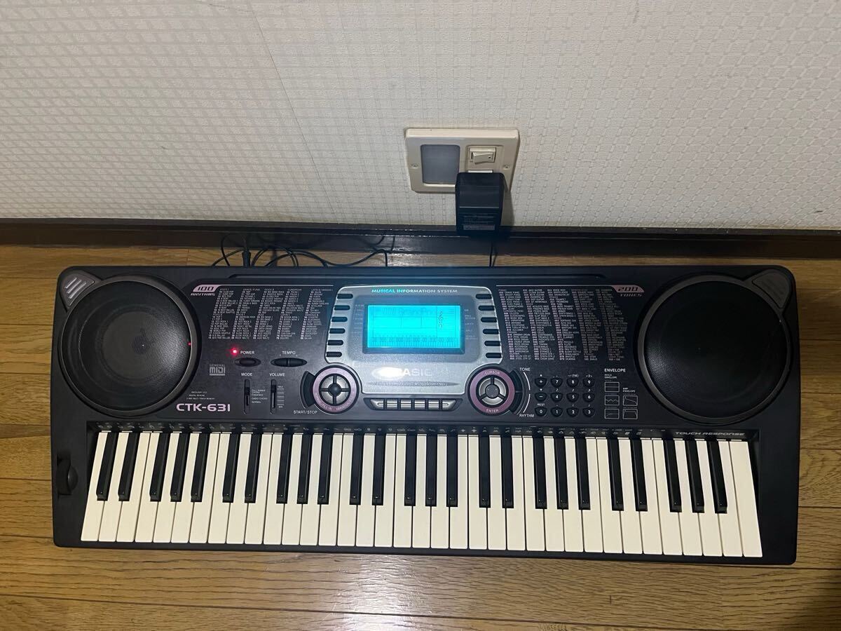 CASIO CTK-631 電子ピアノ 楽器