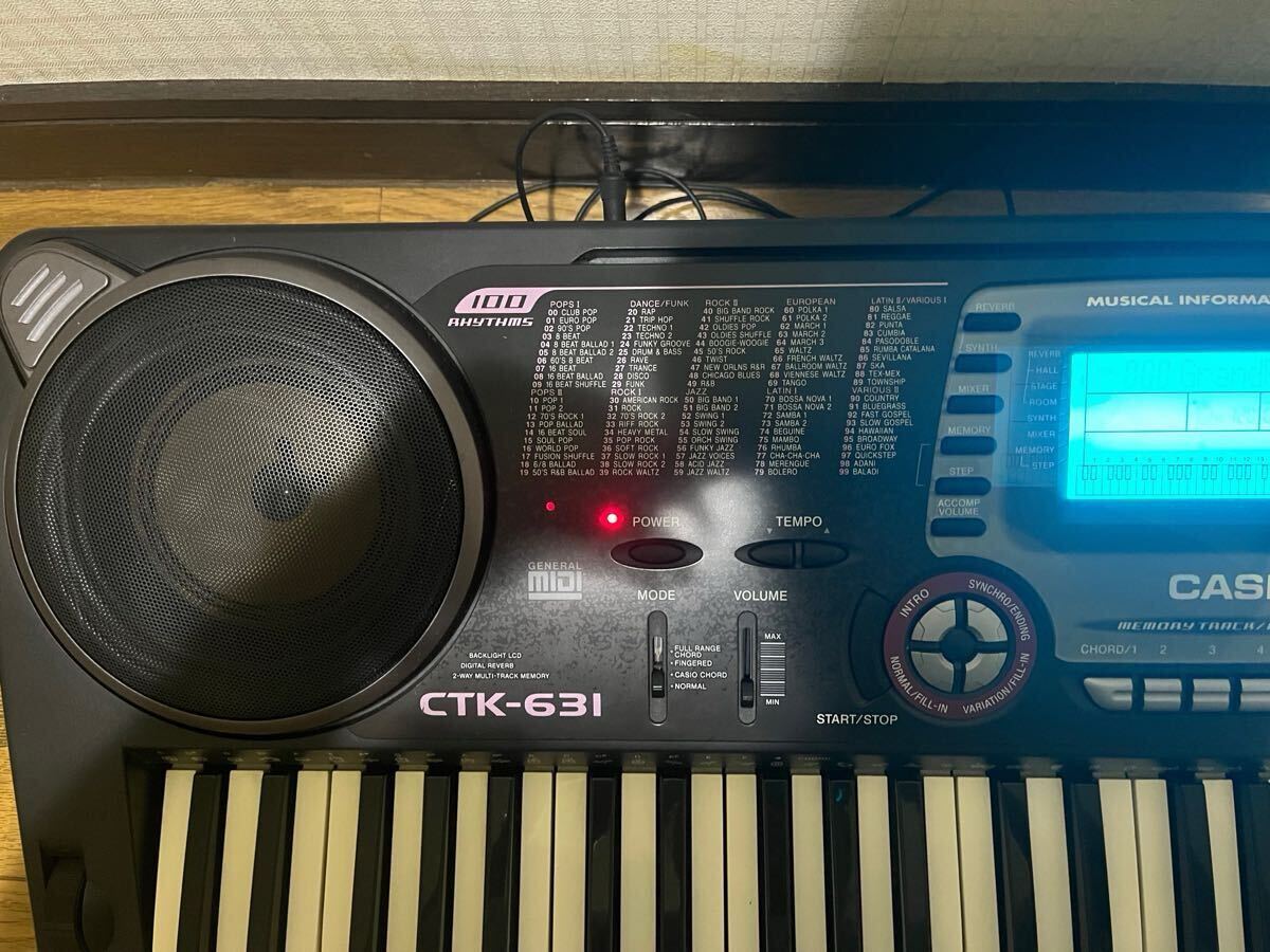 CASIO CTK-631 電子ピアノ 楽器