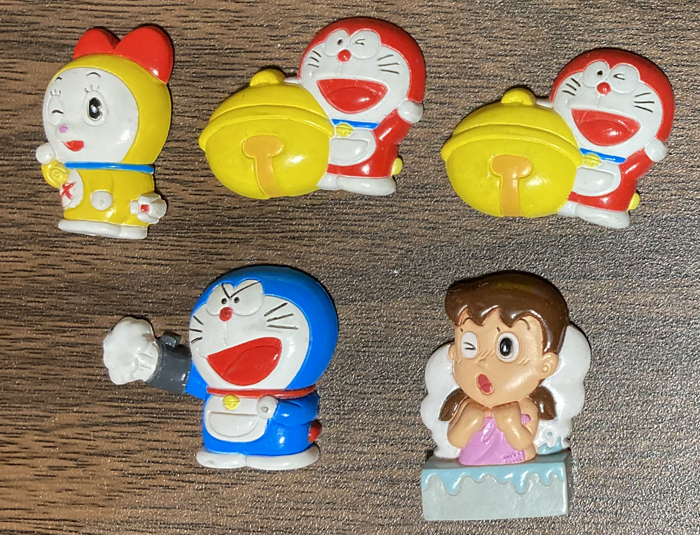 ドラえもん くっつくんです マグネット 5個セット