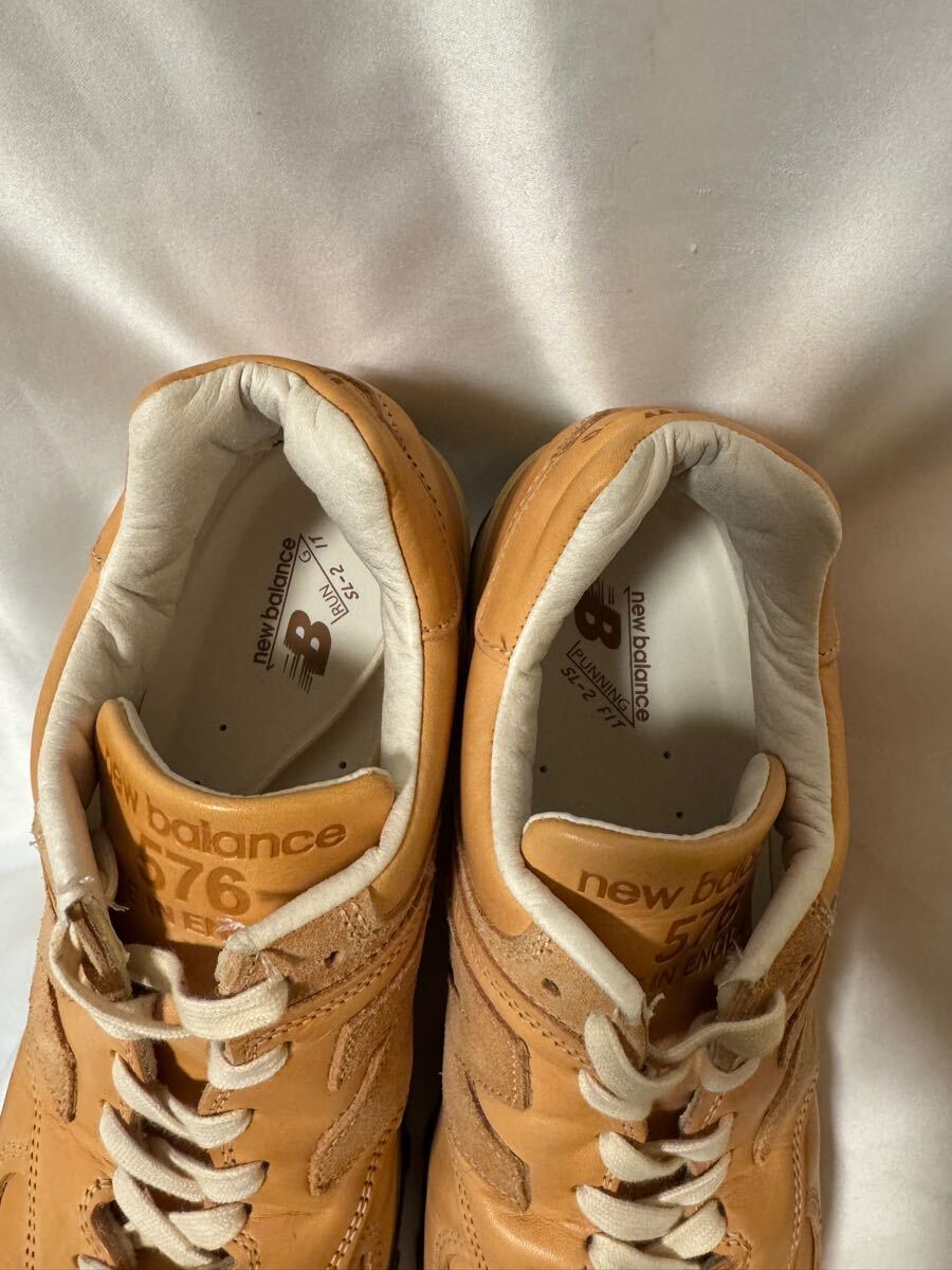 27.5cm UK製 New Balance OU576VT ベジタブルタンニンレザー US9 27.5cm UK製 New Balance OU576VT ベジタブルタンニンレザー US9