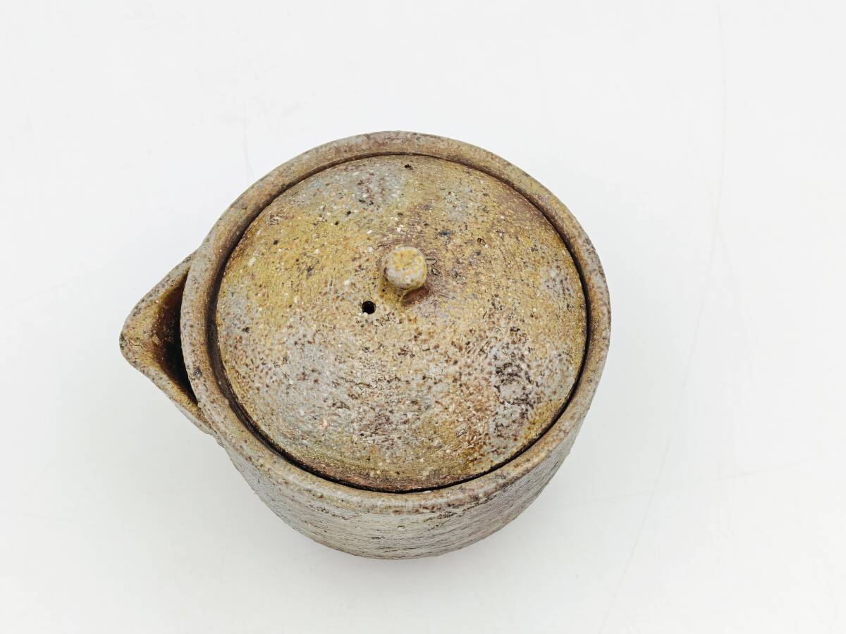時代品 備前焼 備前 宝瓶 漢詩細彫文 急須 茶壷 古美術 急須 時代品 備前焼 備前 宝瓶 漢詩細彫文 急須 茶壷 古美術 急須