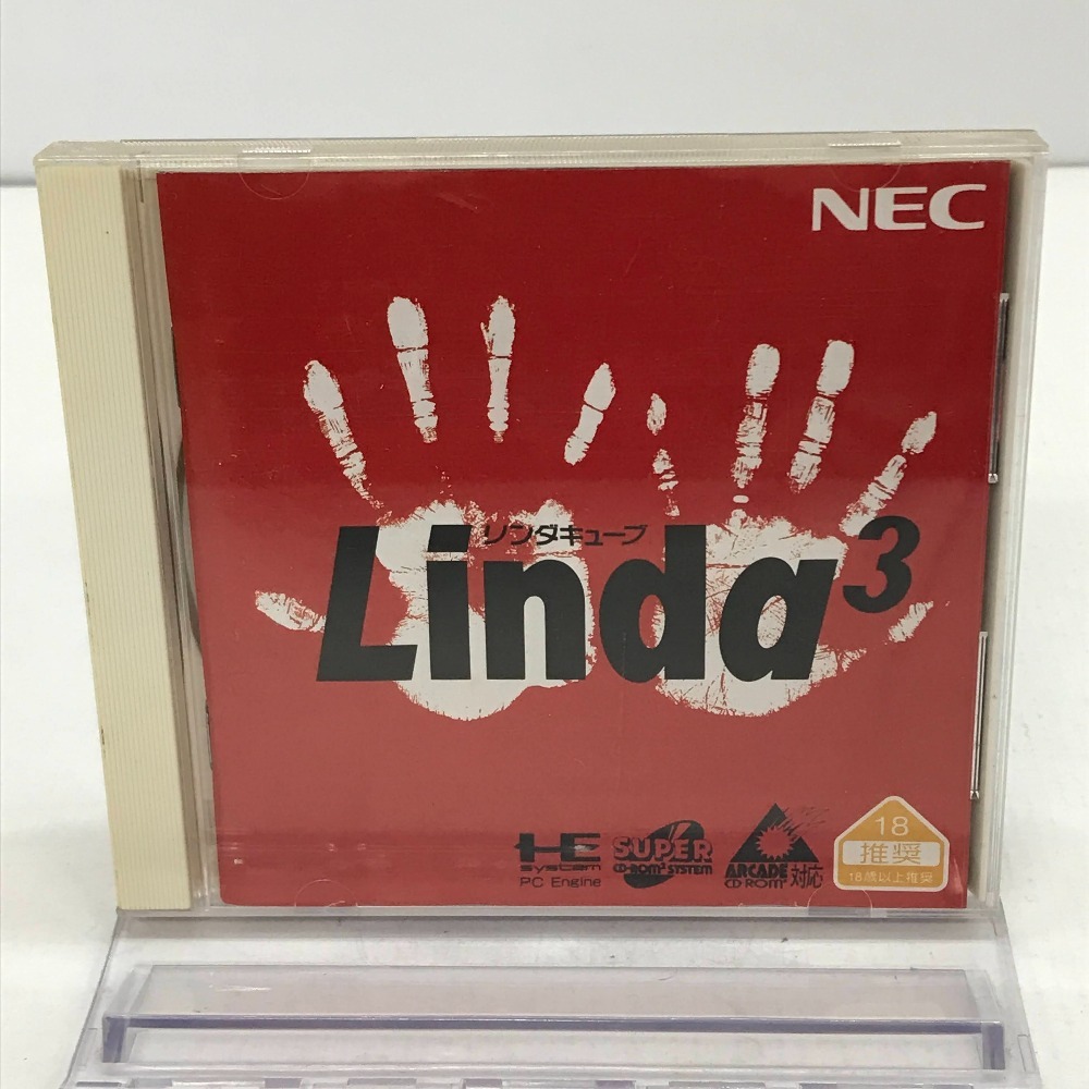 05w06484T 【PCエンジン】NEC SUPER CDROM ソフト「リンダ 05w06484T 【PCエンジン】NEC SUPER CDROM ソフト「リンダ