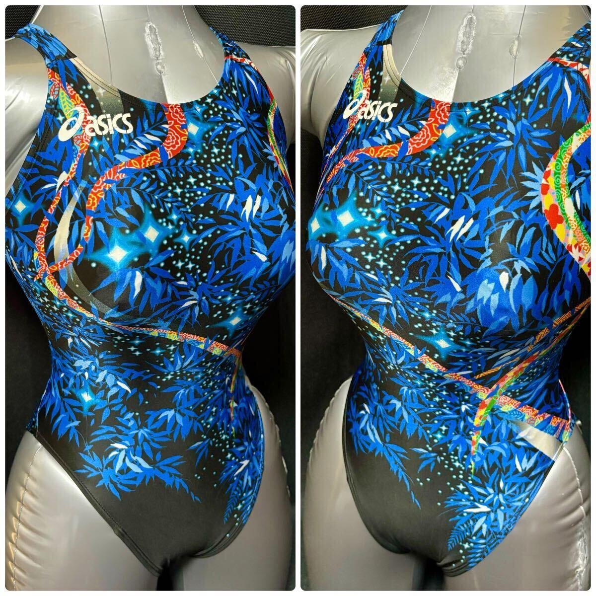 美品】アシックス ハイカット 競泳水着 Lサイズ AL1123 ハイドロ 美品】アシックス ハイカット 競泳水着 Lサイズ AL1123 ハイドロ