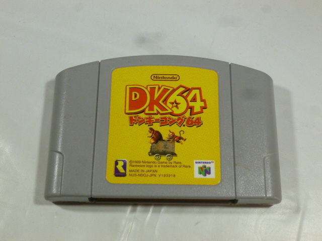 任天堂64　ドンキーコング64中古品　