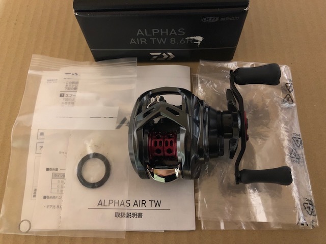 美品　ダイワ　20　アルファス AIR TW 8.6R