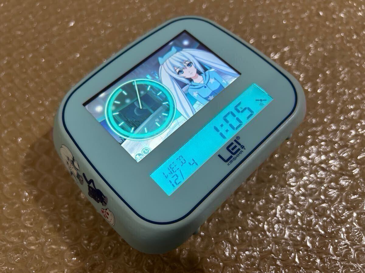 Lei Clock Birthday edition(限定500台) ユピテル Yupiteru 霧島レイ レイクロック 目覚まし時計 置き時計 沢城みゆき