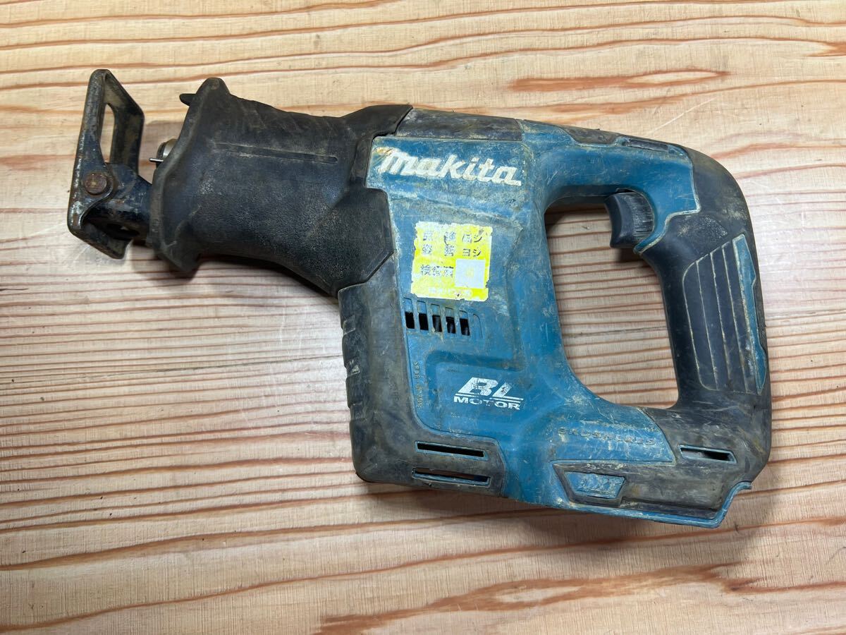 P0114-1. makita マキタ 18V 充電式レシプロソー JR188D 本体のみ 通電 現状品*ジャンク
