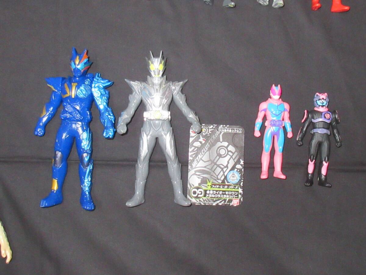 送料無料】ウルトラマン 怪獣 ソフビ 指人形 44体セット 紙タグ