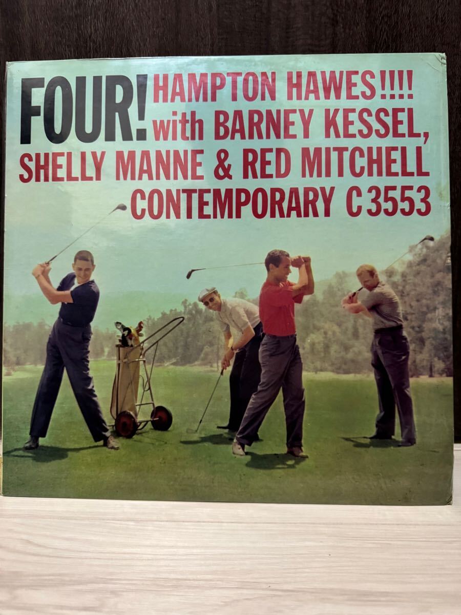 LPレコード　Four! Hampton Hawes