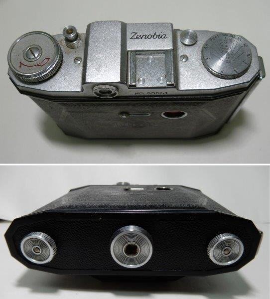 .. камера zeno Via первый оптика оригинальный с футляром Zenobia R Neo-Hesper 75mm f3.5 6×4.5 0111X9G