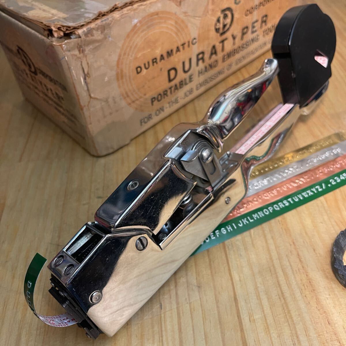 ■製品保証■【レア】ドゥラマティック TM-3-8 DURAMATIC ダイモ 互換機 ビンテージ 152-9_画像4
