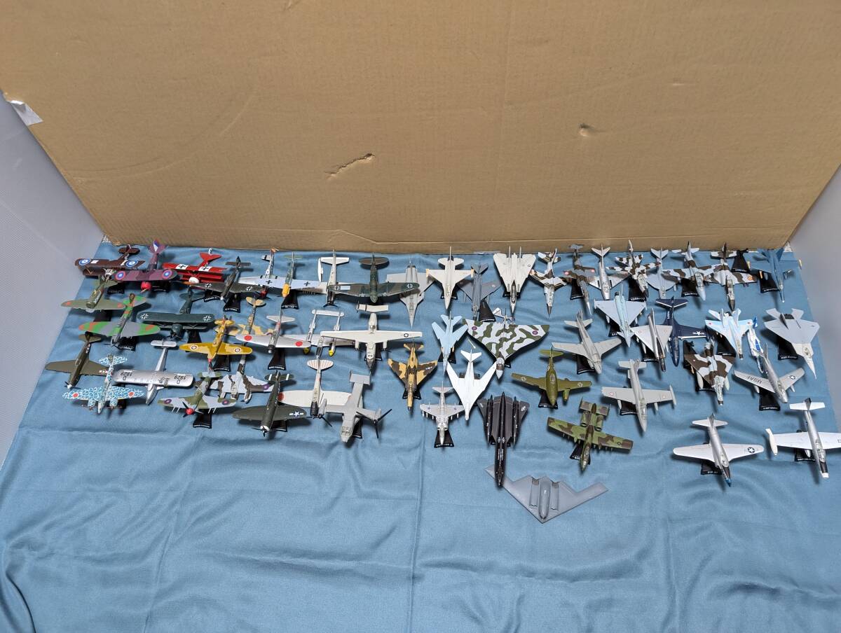 デルプラド　世界の戦闘機　コレクション等　57体　中古