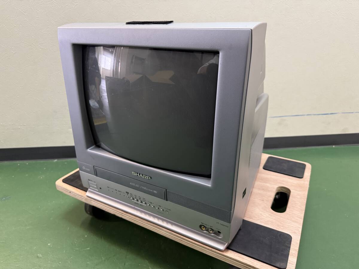 10008 SHARP シャープ カラーテレビ VT-14GH10 ブラウン管テレビ 10008 SHARP シャープ カラーテレビ VT-14GH10 ブラウン管テレビ